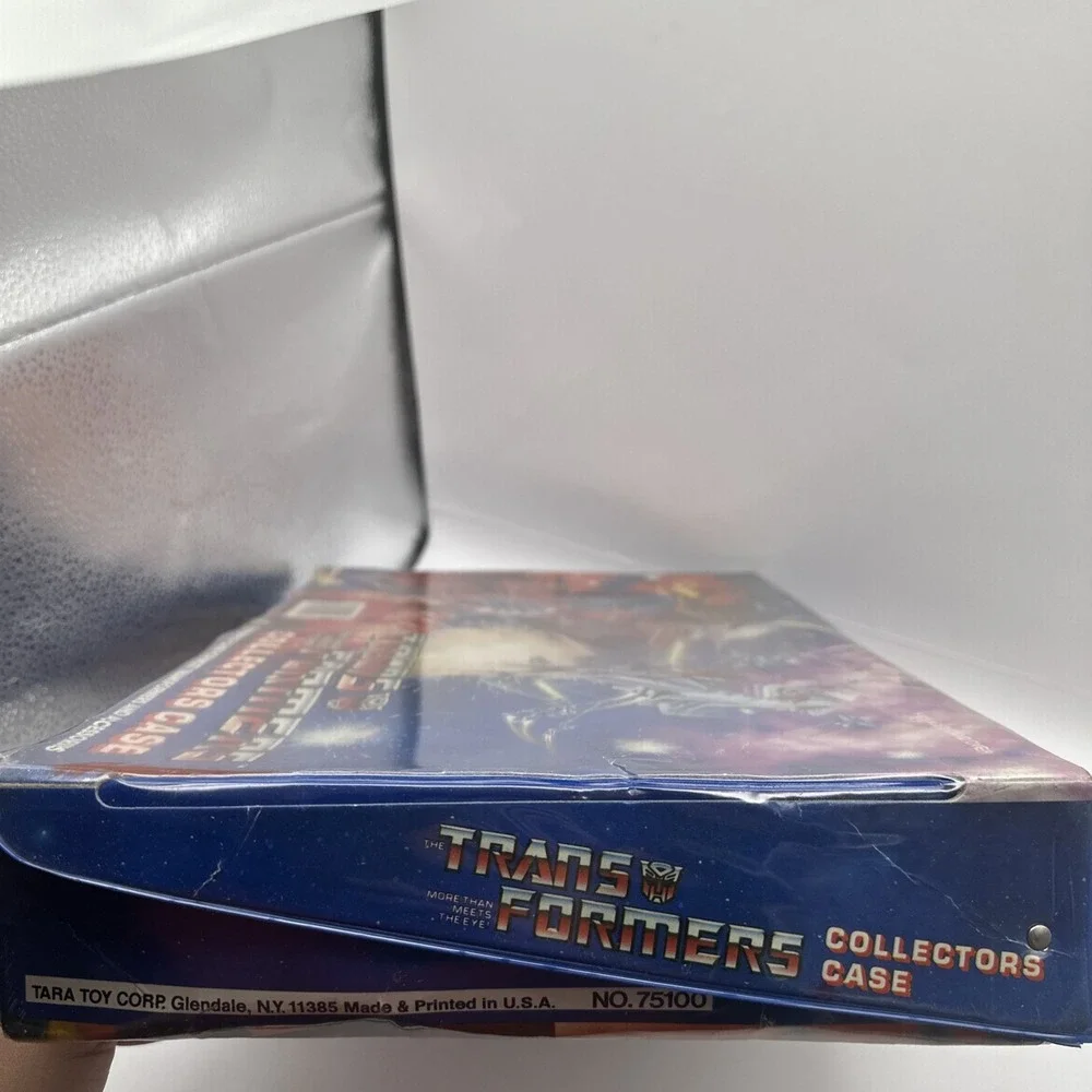 Vintage 1984 Transformers G1 Collectors Case Tara‎ Toy 75100 w/ Insert Tray